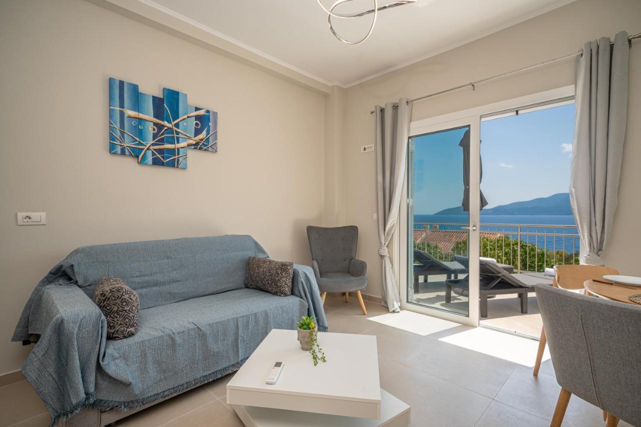 Maritina'S Apartments Amazing Sea View Agia Efimia Exterior photo