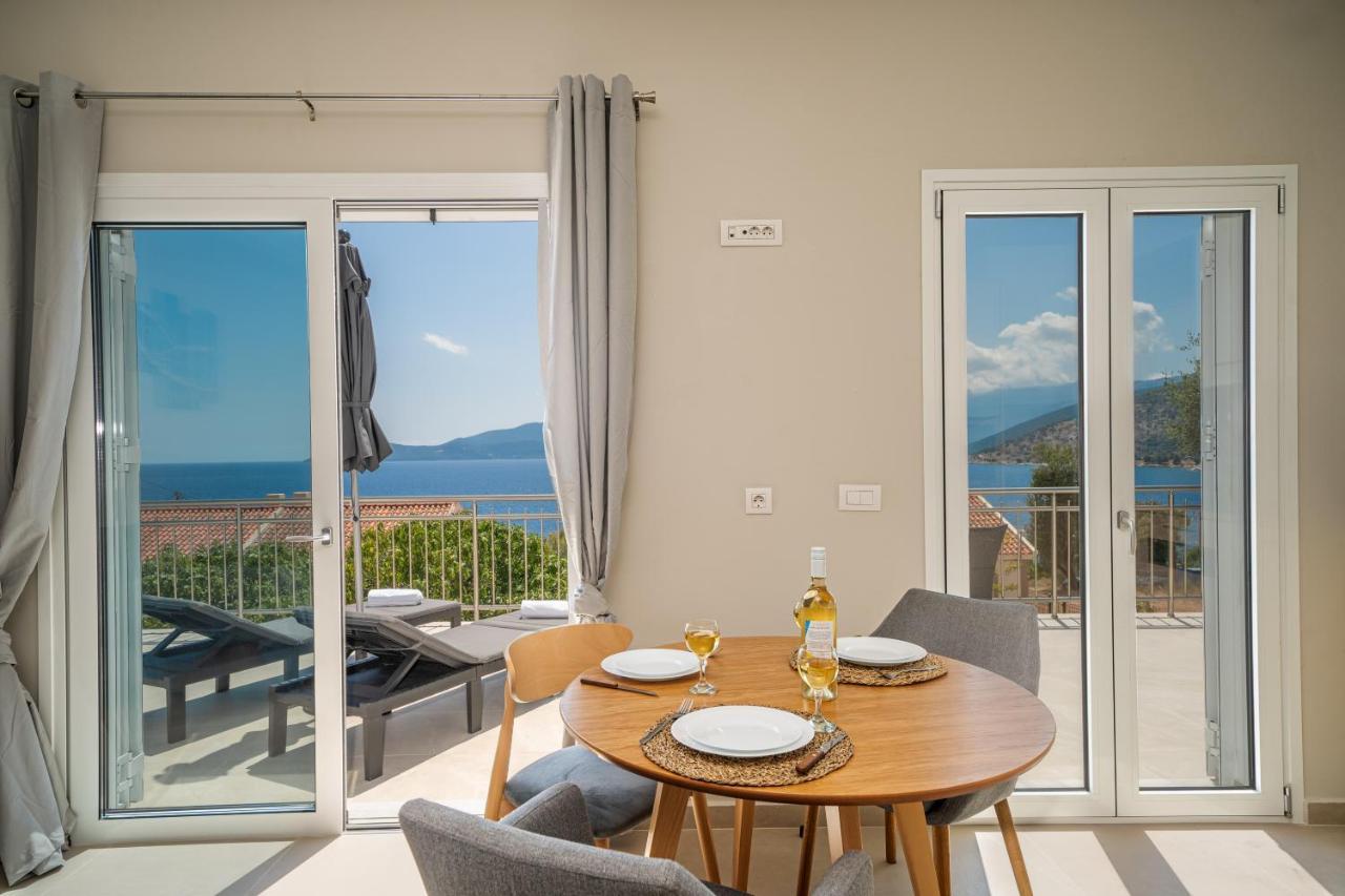 Maritina'S Apartments Amazing Sea View Agia Efimia Exterior photo