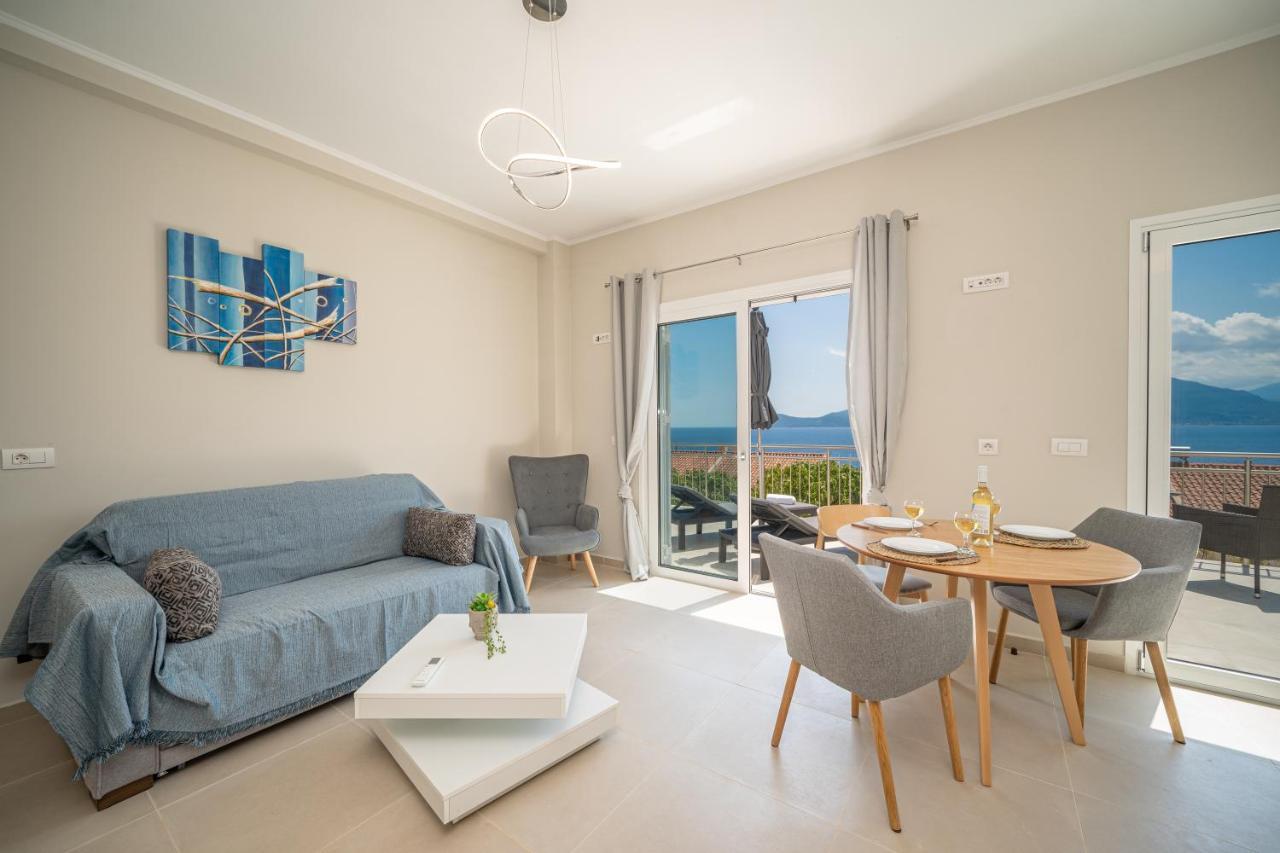 Maritina'S Apartments Amazing Sea View Agia Efimia Exterior photo